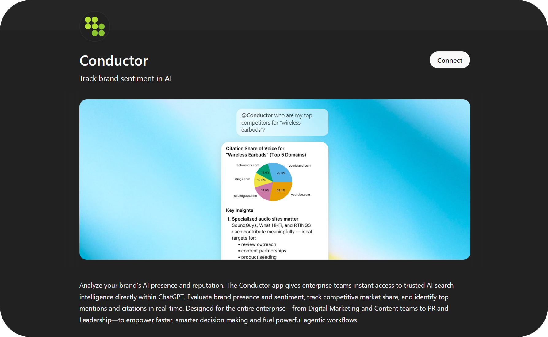 Conductor app screen