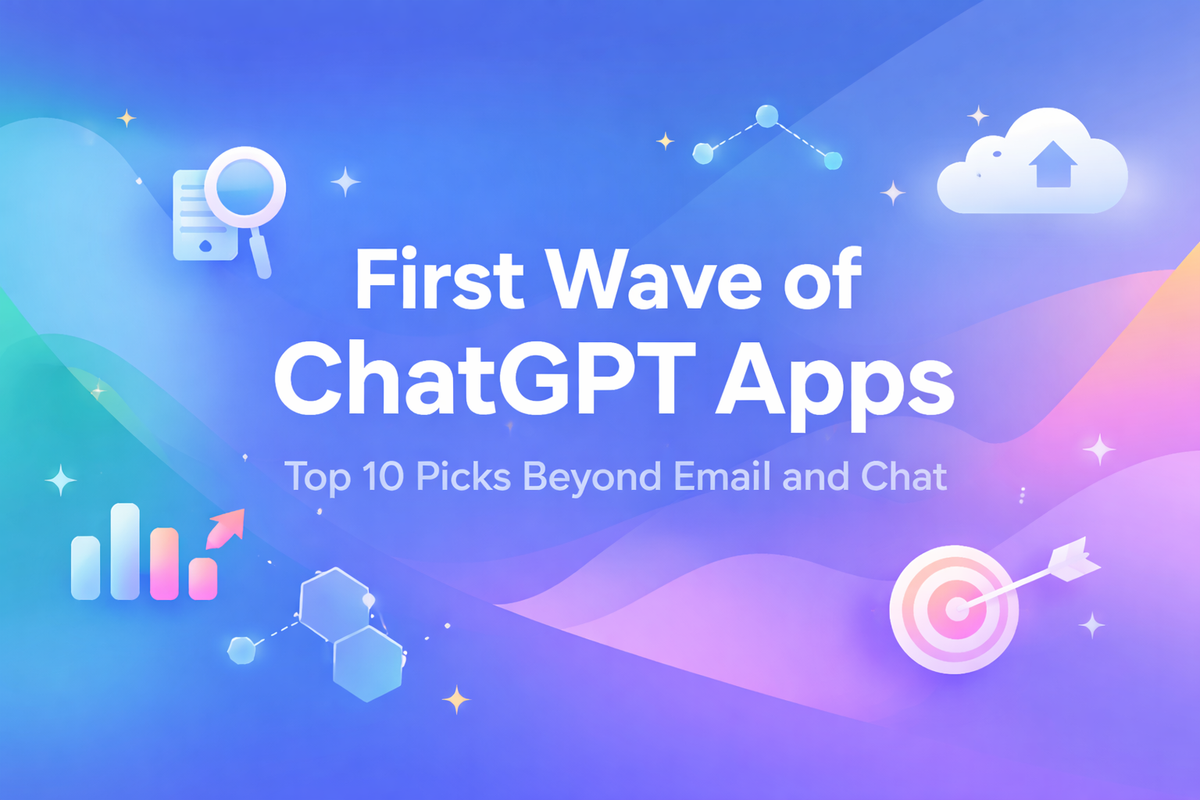 First Wave of ChatGPT Apps cover